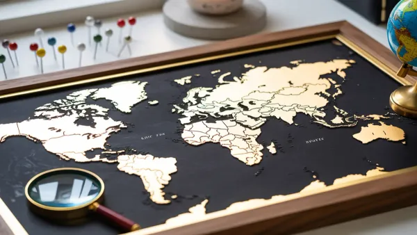 Rubbel-Weltkarte für Familien: Wie Kinder spielerisch Geografie und Kulturen entdecken